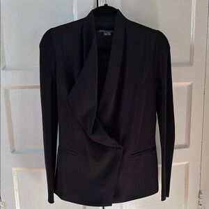 Vince Black Draped Blazer